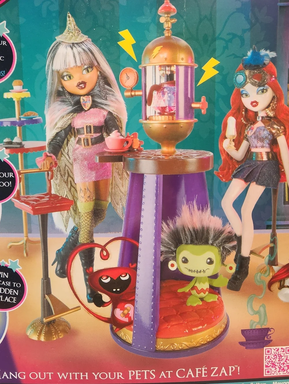 Bratz Bratzillaz Cafe Zap Play Set Brand New Sealed !BOX SHOWS WEAR!